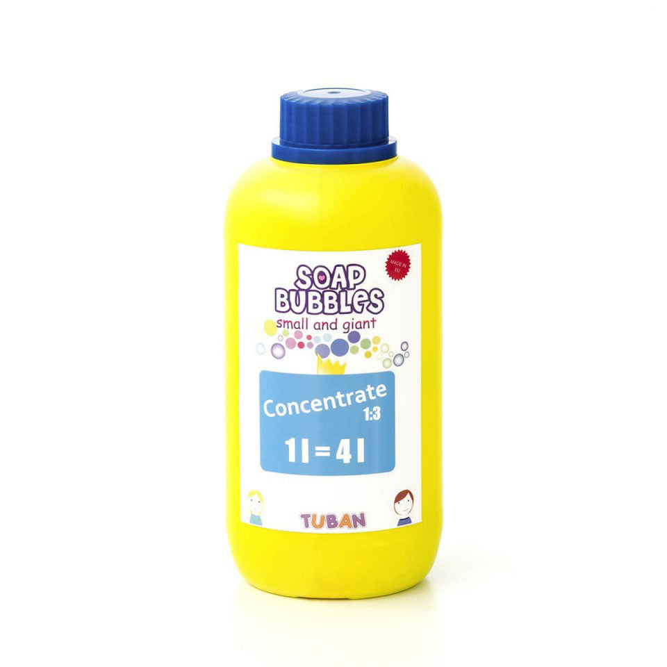 Bolle Giganti Bubble Brothers Concentrato 250 Ml (prepara 5 Litri), Liquido Super Forte Aroma Melograno Per Feste E Giochi All'aperto, Ricarica Per Macchine E Pistole