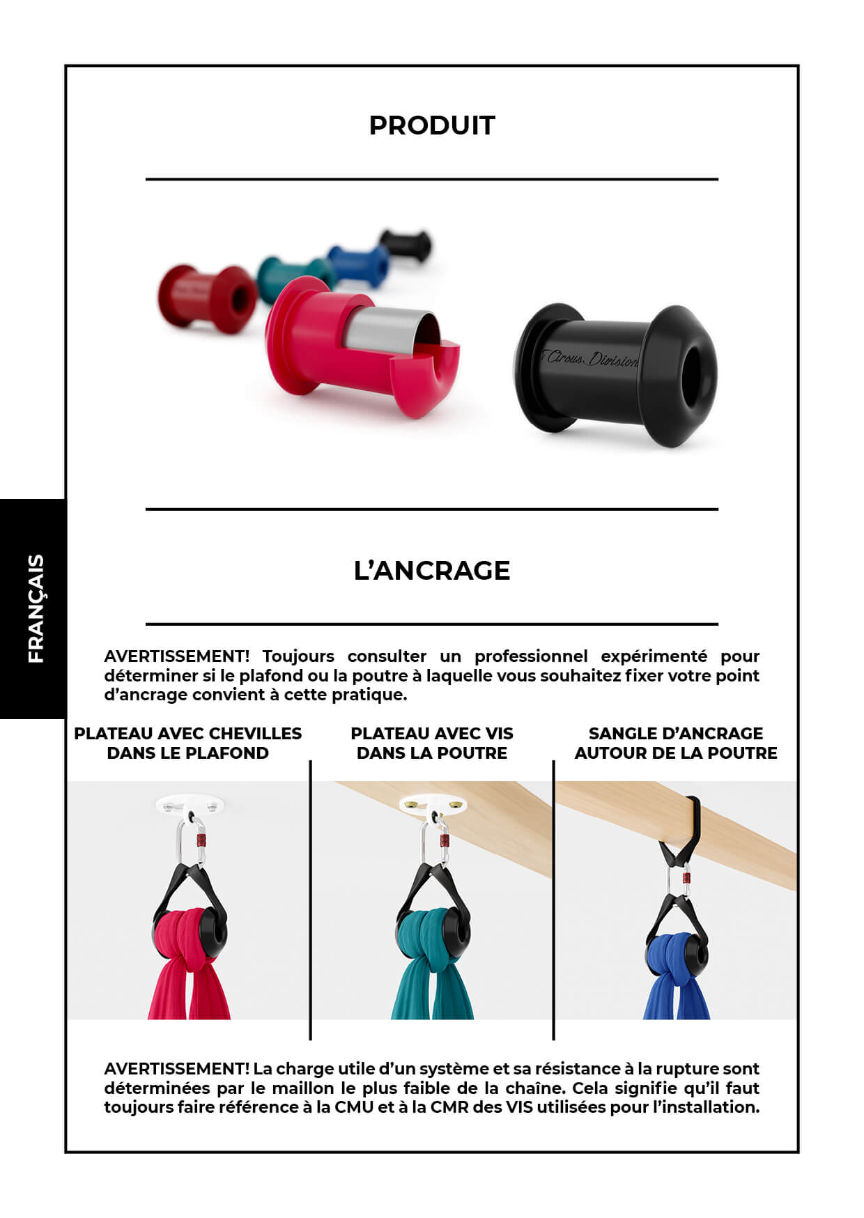 Product instruction