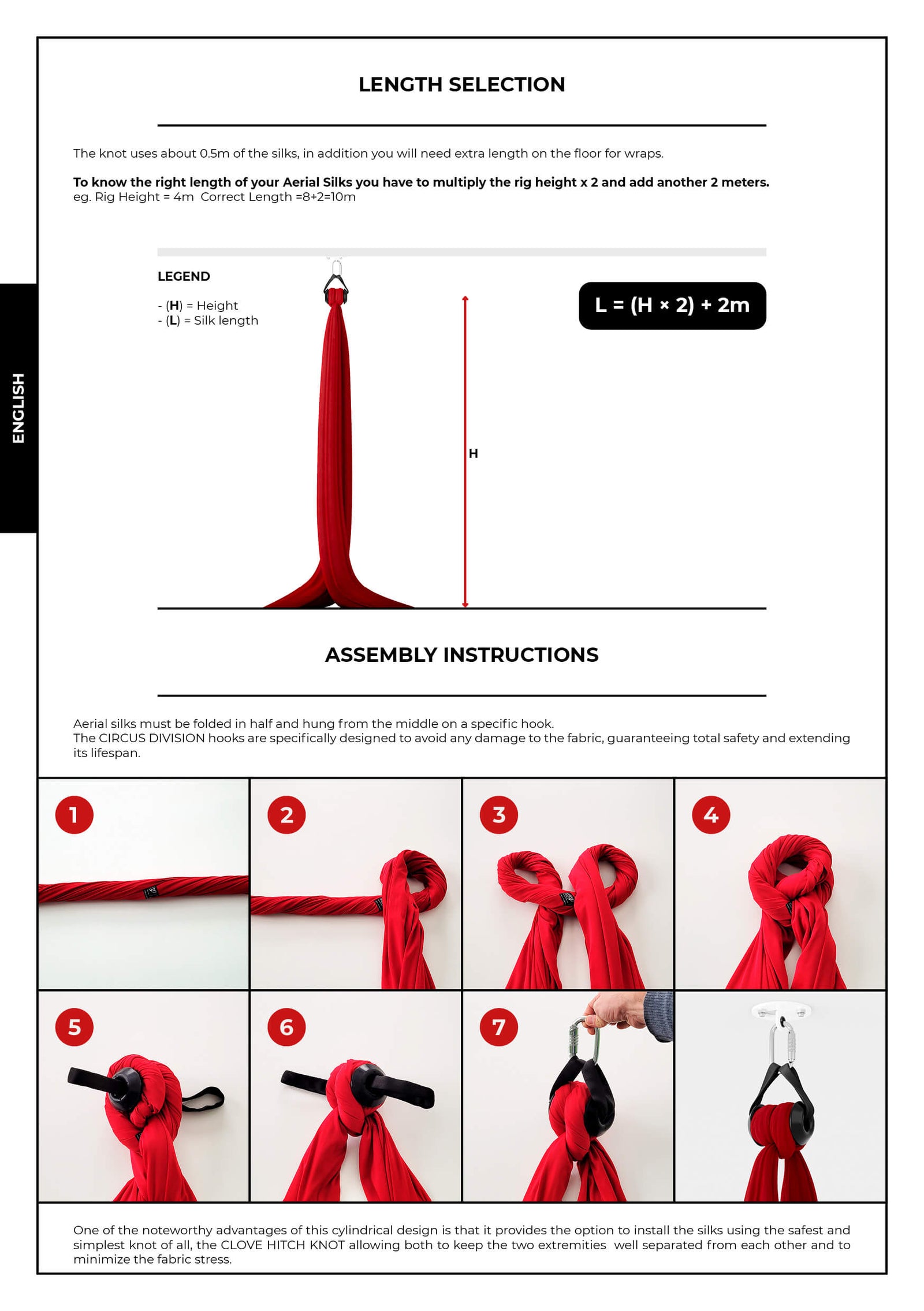 Product instruction