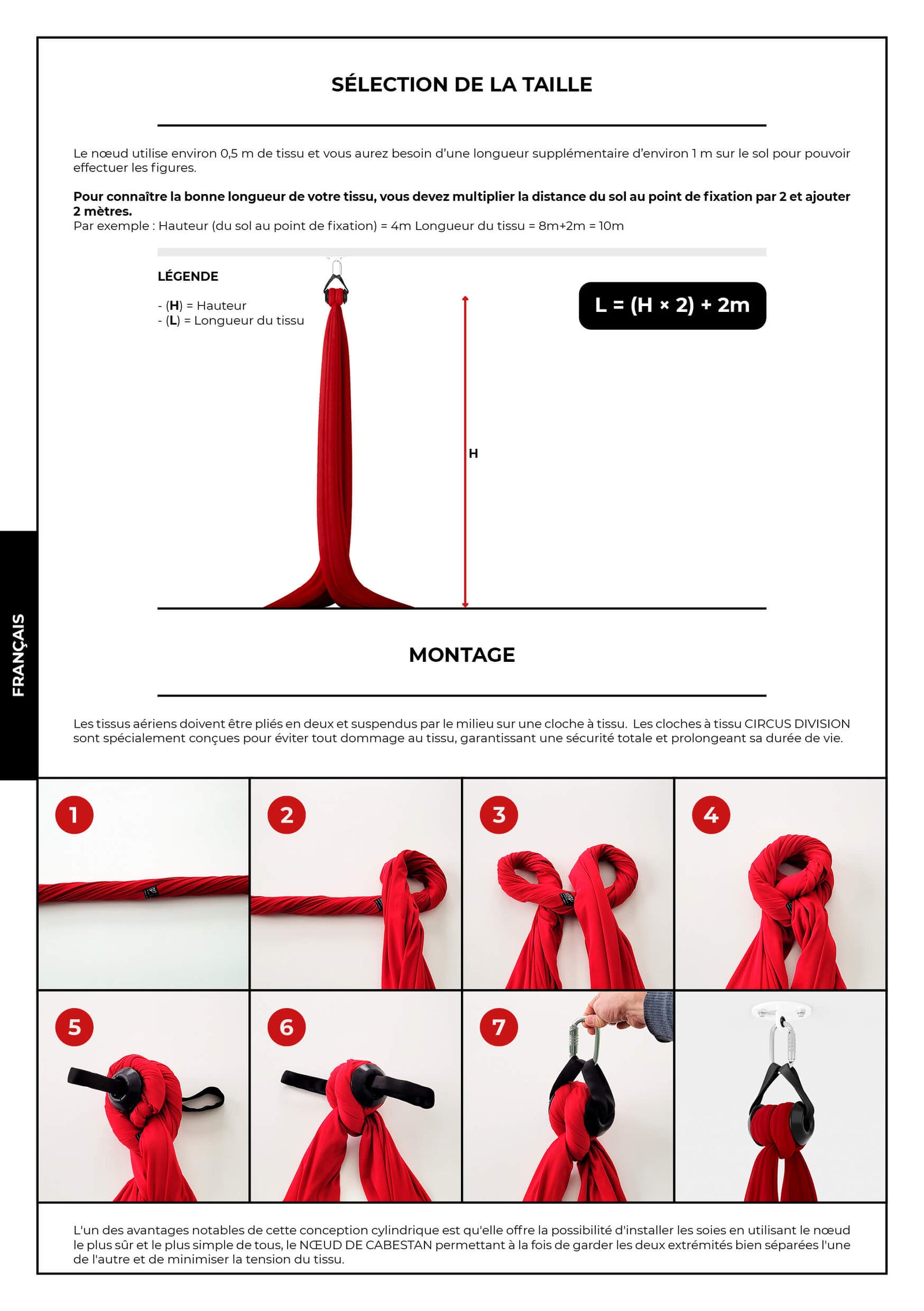Product instruction
