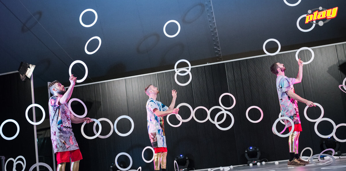 Human Juggling Rings Resistant and balanced juggling rings - Playjuggling – PLAY S.r.l.
