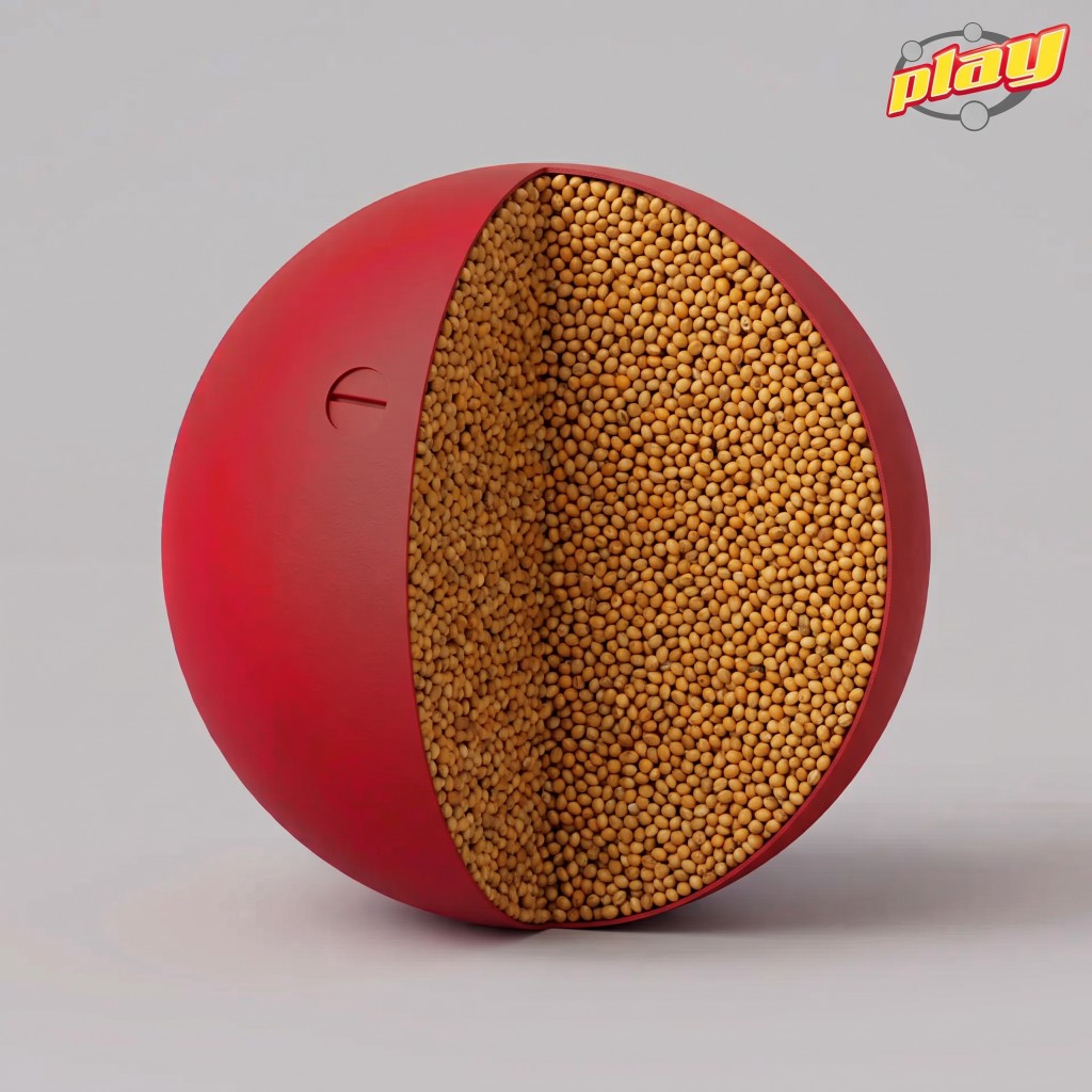 BBX: 1 mm PVC shell, full of millet seeds.